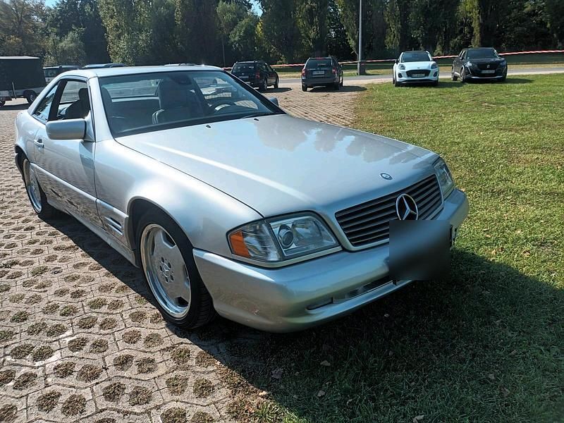 Gebraucht Mercedes SL500 AMG 320 PS (235 kW) 1998 Silber Cabrio