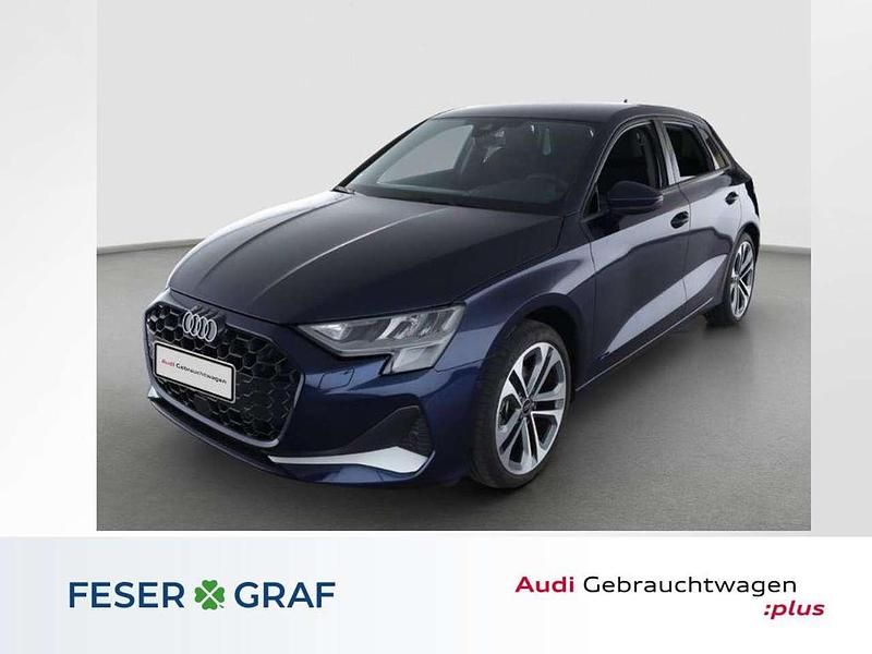 Navarrablau metallic Gebraucht 2024 Audi A3 Advanced Plus Limousine | 34.890 € (Fairer Preis) - Bild 1/4