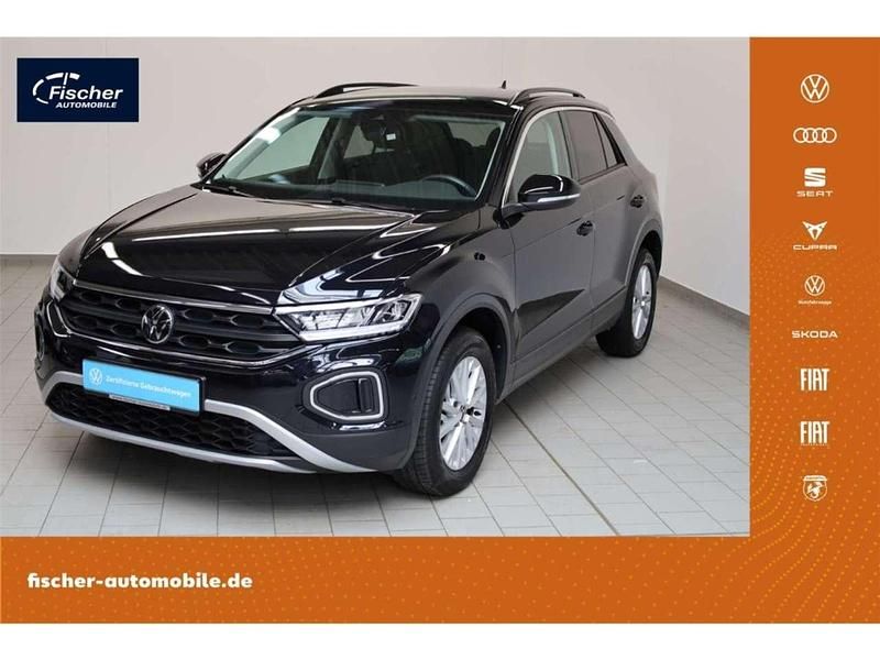 Schwarz Gebraucht 2022 VW T-Roc Life SUV | 21.480 € (Etwas zu teuer) - Bild 1/4