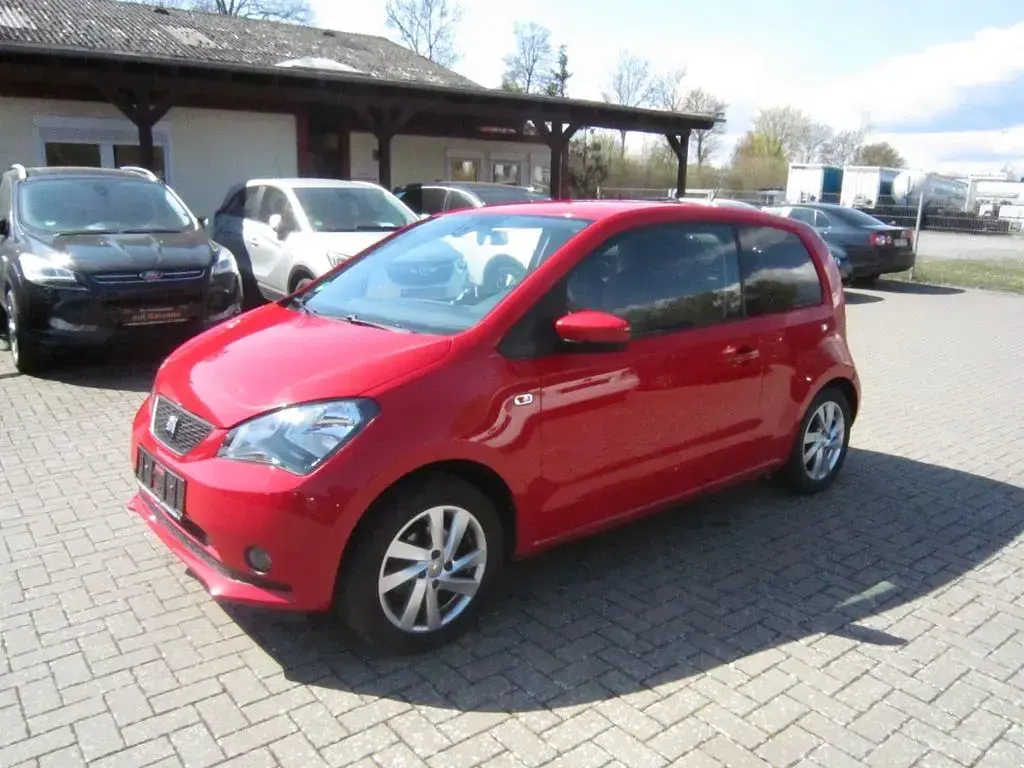 Gebraucht Seat Mii Style 75 PS (55 kW) 2012 "tornado" rot Kleinwagen