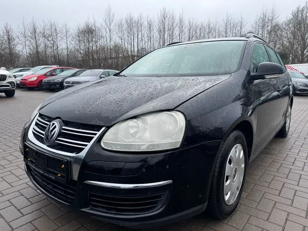Gebraucht VW Golf V Trendline 105 PS (77 kW) 2008 Schwarz Kombi