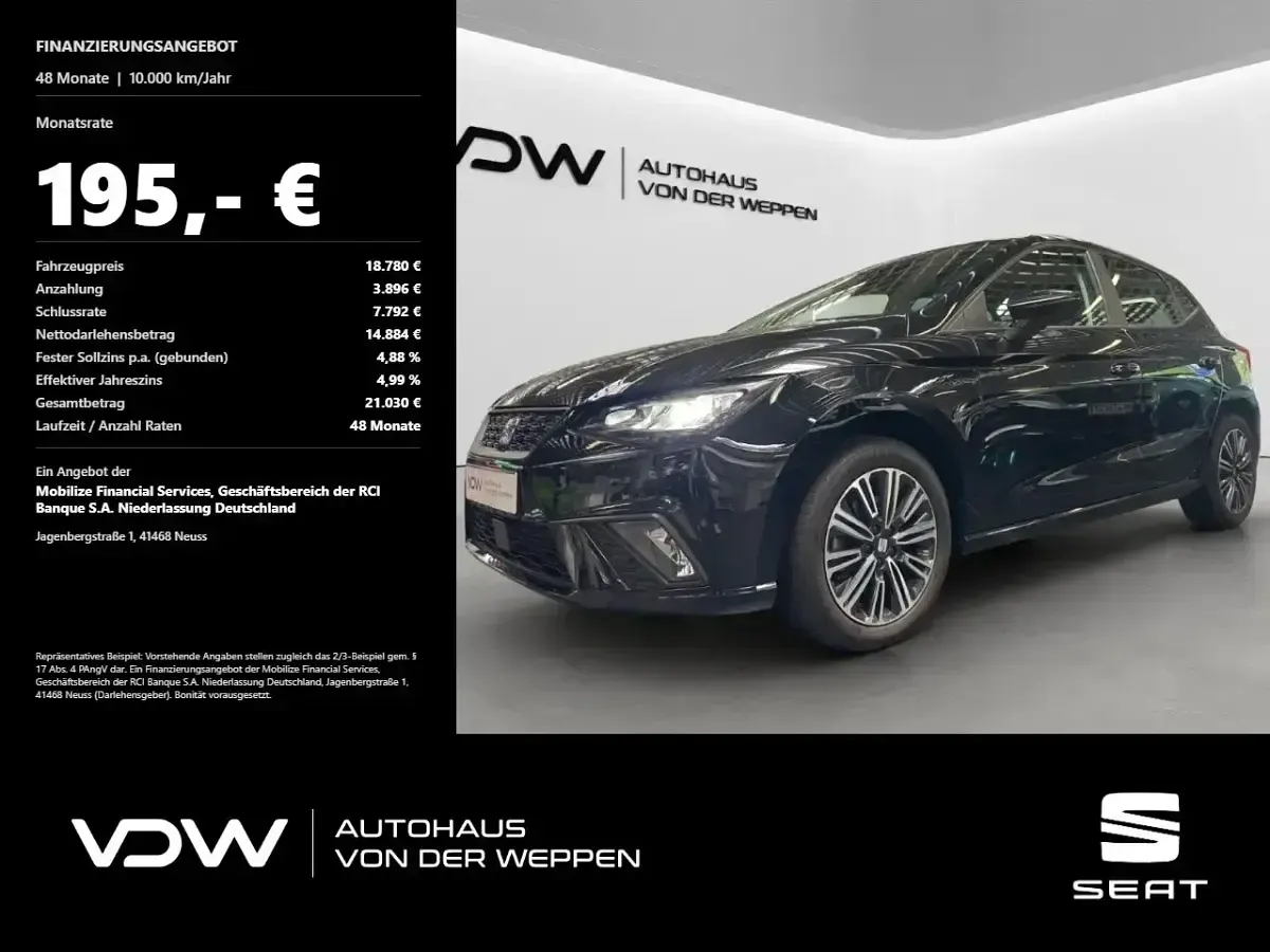 Gebraucht Seat Ibiza Style 116 PS (85 kW) 2024 Kleinwagen