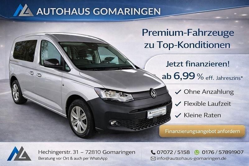 Gebraucht VW Caddy 114 PS (83 kW) 2021 Silber Van / Kleinbus