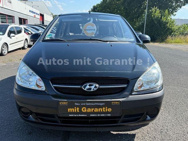 Gebraucht Hyundai Getz Basis 67 PS (49 kW) 2009 Schwarz Kleinwagen