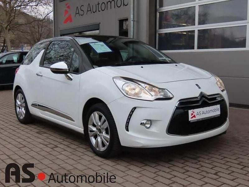 Gebraucht Citroën DS3 Chic 82 PS (60 kW) 2014 Lack weiss banquise + schwarz Kleinwagen