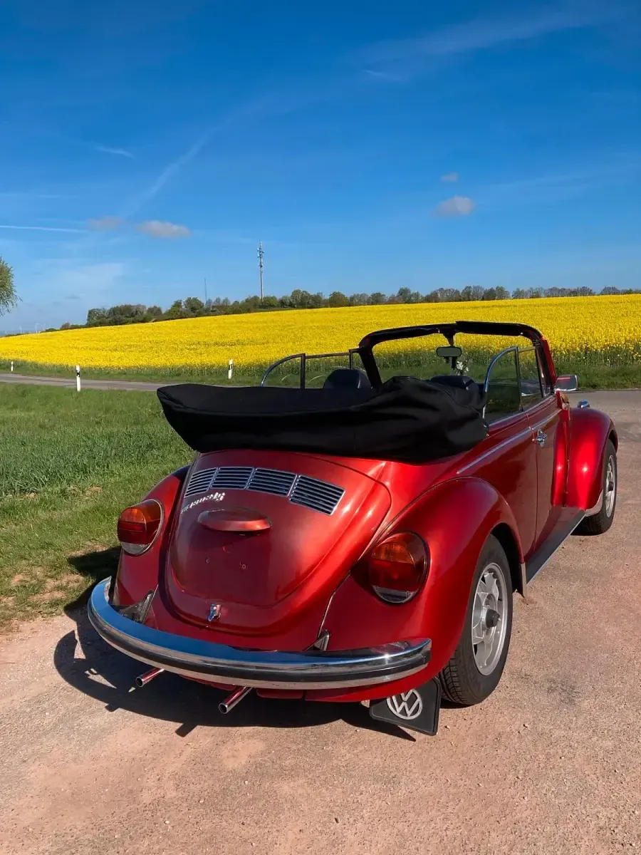 Gebraucht VW Käfer 40 PS (29 kW) 1974 Rot Cabrio