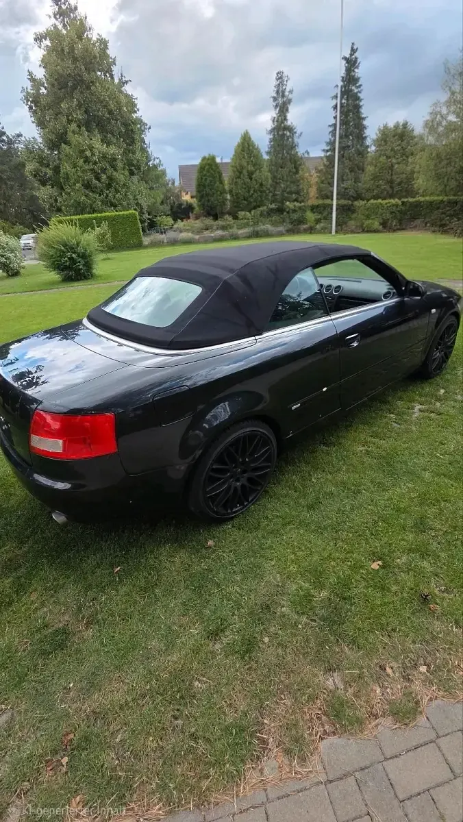 Gebraucht Audi A4 Cabriolet 172 PS (126 kW) 2003 Schwarz Cabrio