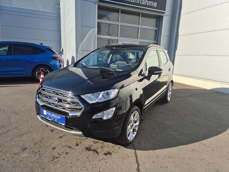 Gebraucht Ford Ecosport Titanium 125 PS (91 kW) 2022 Obsidianschwarz metallic SUV