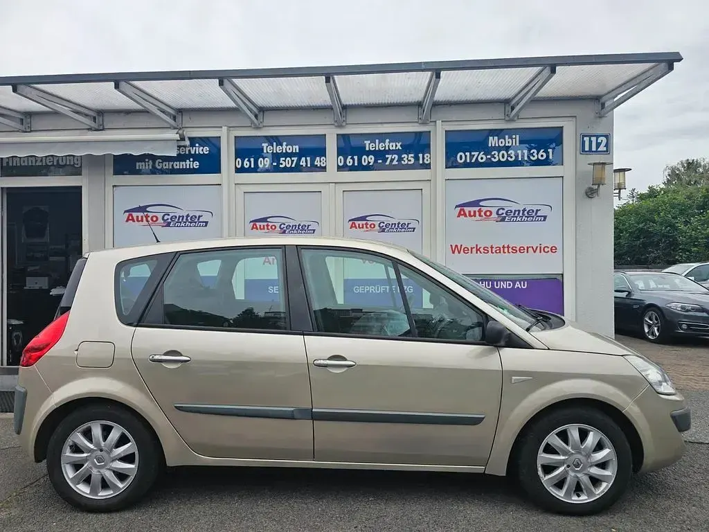 Gebraucht Renault Scénic II 111 PS (81 kW) 2007 Braun Van / Kleinbus