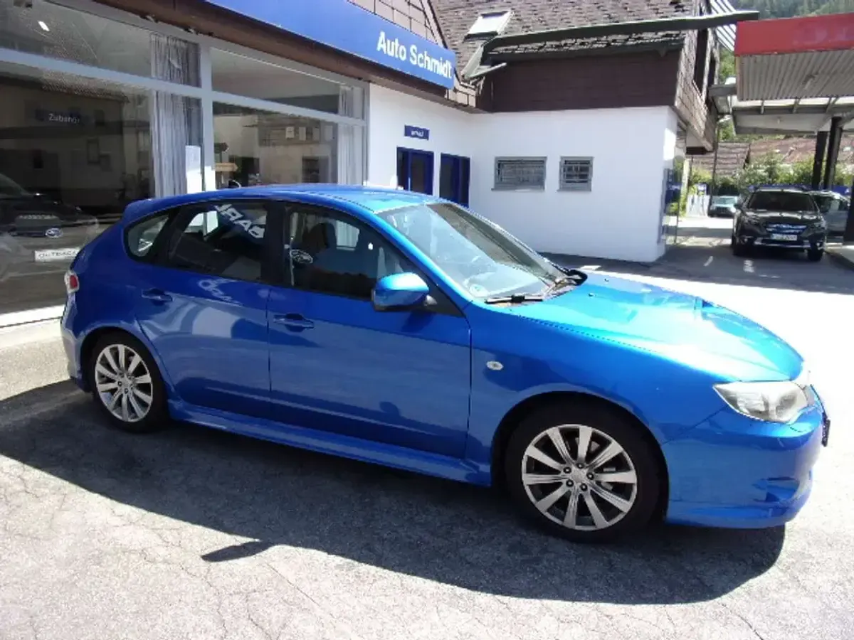Gebraucht Subaru Impreza Sport 150 PS (110 kW) 2010 Wr blue pearl Limousine