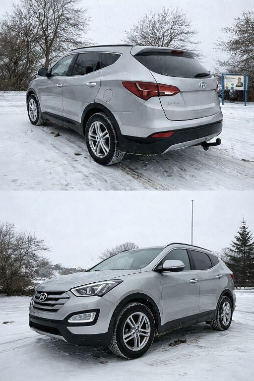 Silber Gebraucht 2014 Hyundai Santa Fe Premium SUV | 11.600 € (Teuer) - Bild 1/4