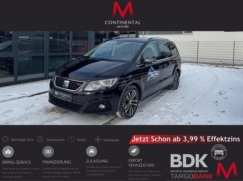 Schwarz Gebraucht 2020 Seat Alhambra FR-Line Van / Kleinbus | 19.490 € (Fairer Preis) - Bild 1/3