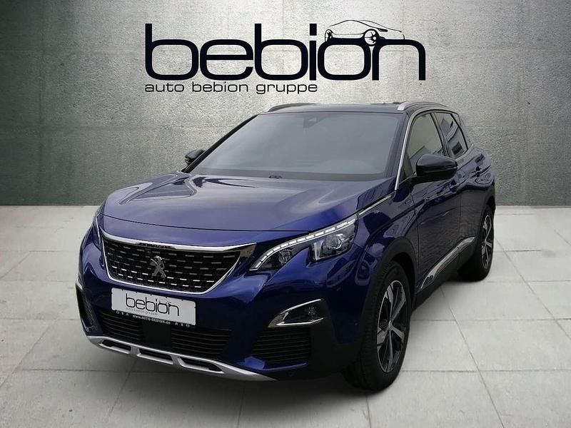 Blau Gebraucht 2020 Peugeot 3008 GT-line Limousine | 23.980 € (Etwas zu teuer) - Bild 1/4