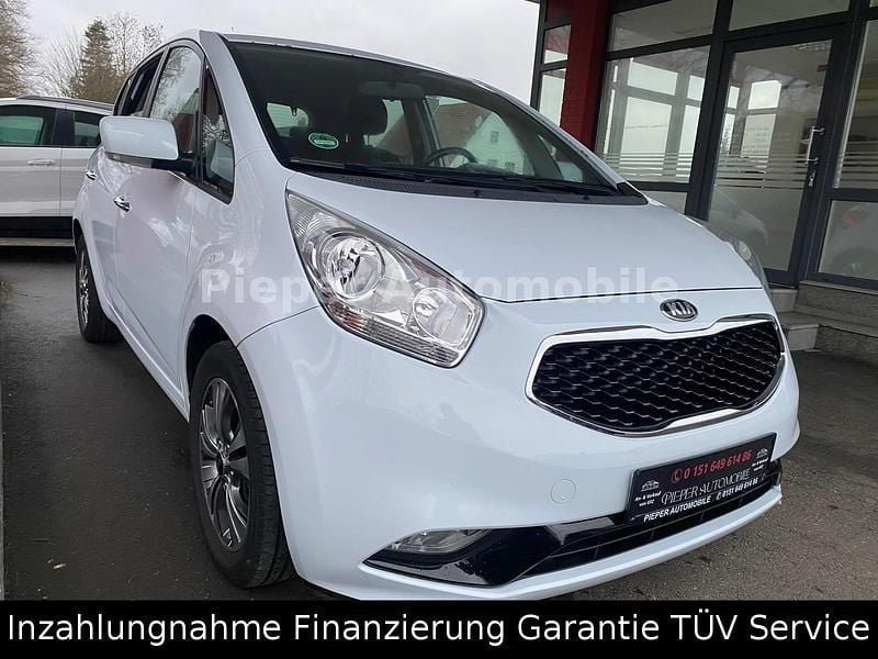 Gebraucht Kia Venga DREAM-TEAM Edition 90 PS (66 kW) 2017 Weiß Kleinwagen