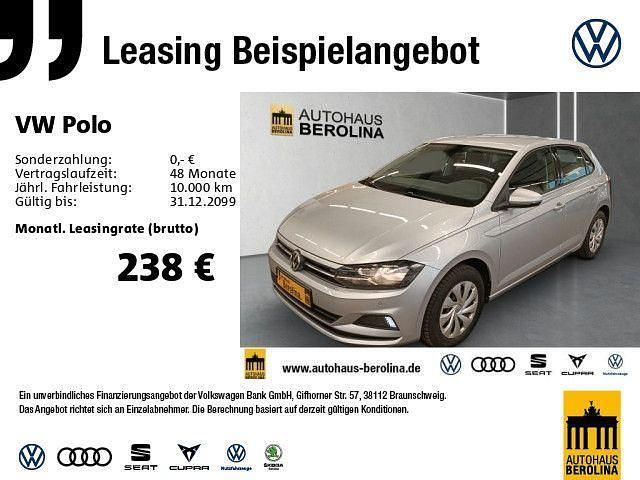 Silber Gebraucht 2024 VW Polo Move Kleinwagen | 20.444 € (Guter Preis) - Bild 1/4