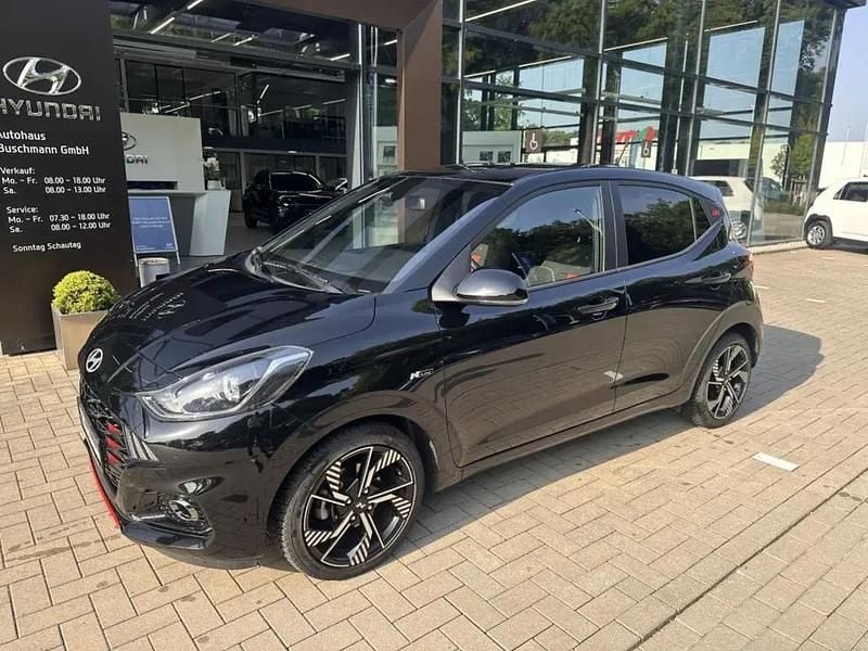 Phantom black mineraleffekt Gebraucht 2023 Hyundai i10 N Line Kleinwagen | 17.490 € (Superpreis) - Bild 1/1