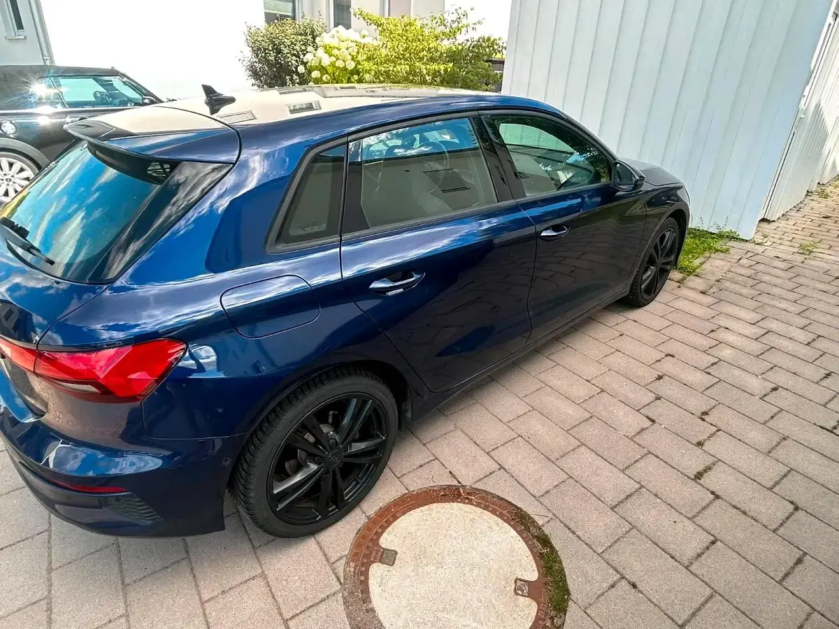 Gebraucht Audi A3 S-Line 110 PS (80 kW) 2020 Blau Limousine