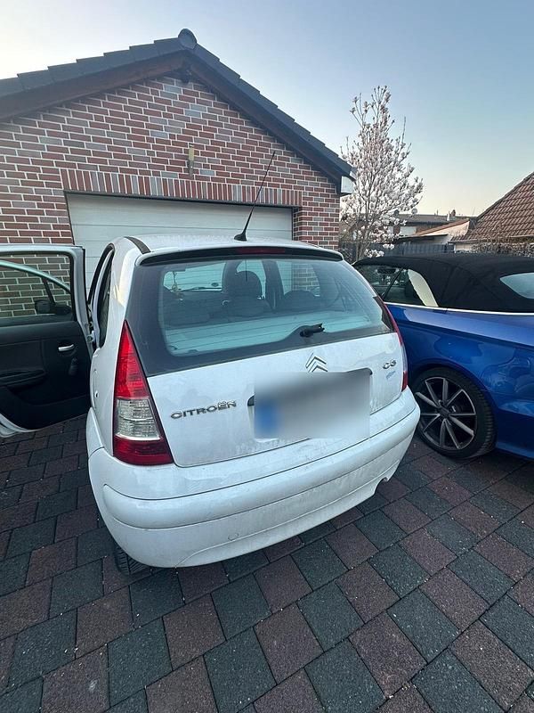 Gebraucht Citroën C3 2008 Weiß Kleinwagen