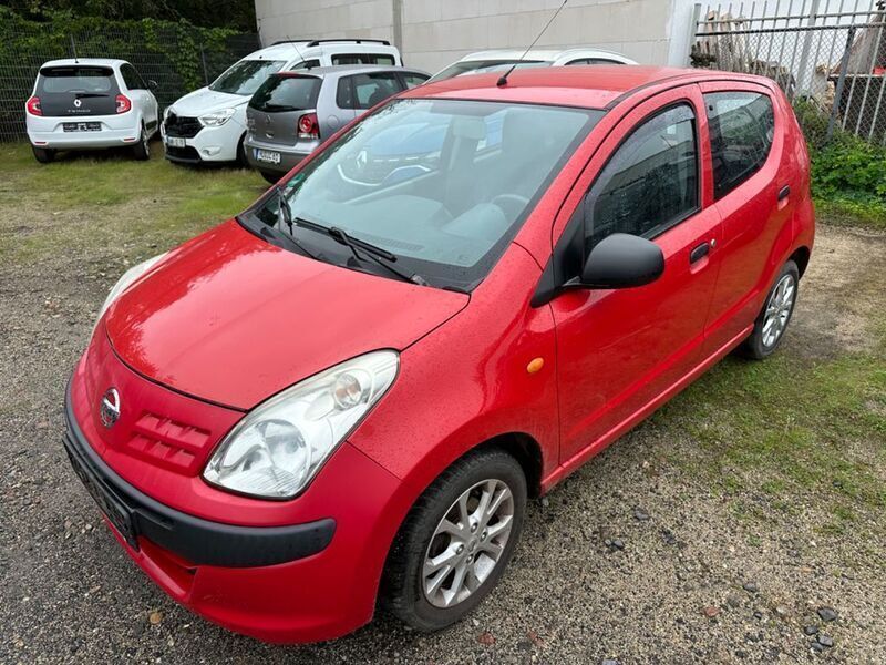 Rot Gebraucht 2009 Nissan Pixo Visia Kleinwagen | 2.290 € (Fairer Preis) - Bild 1/4