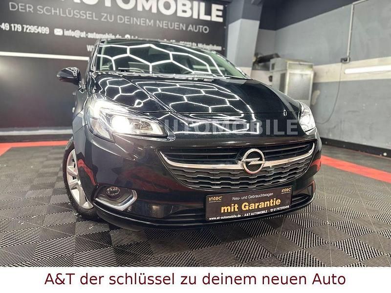 Schwarz Gebraucht 2017 Opel Corsa Innovation Kleinwagen | 7.290 € (Fairer Preis) - Bild 1/4