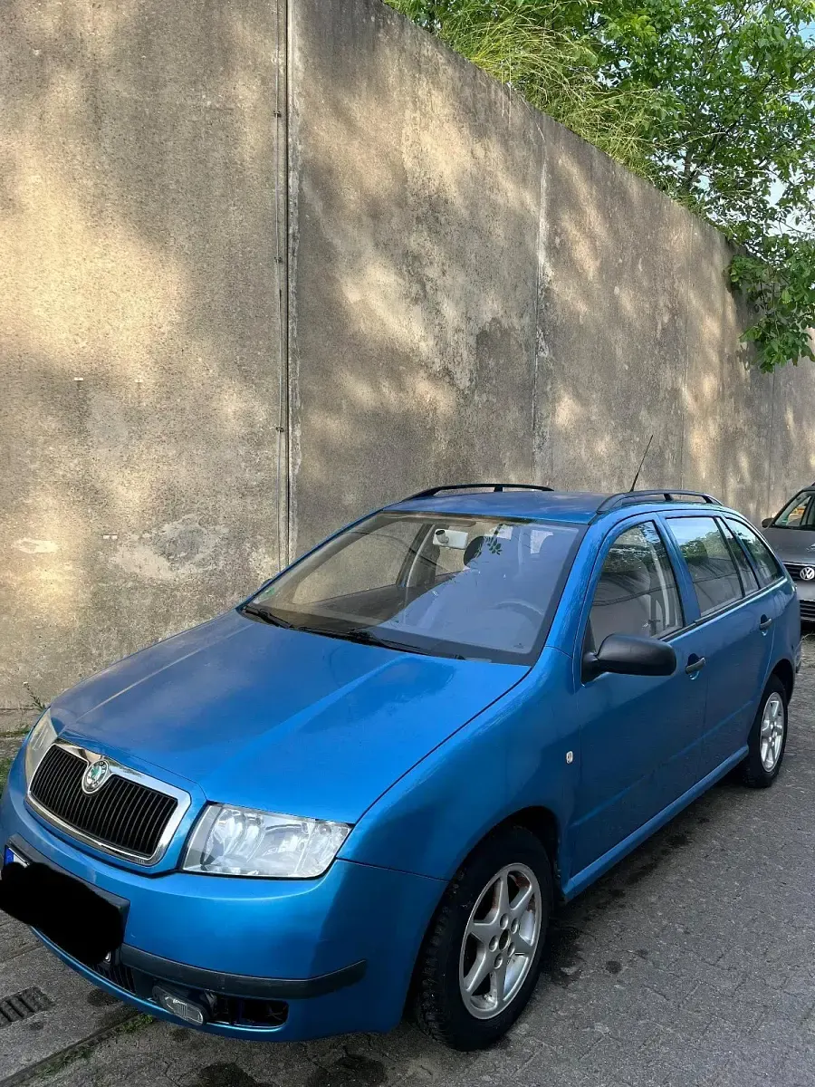 Gebraucht Skoda Fabia 75 PS (55 kW) 2001 Blau Kombi