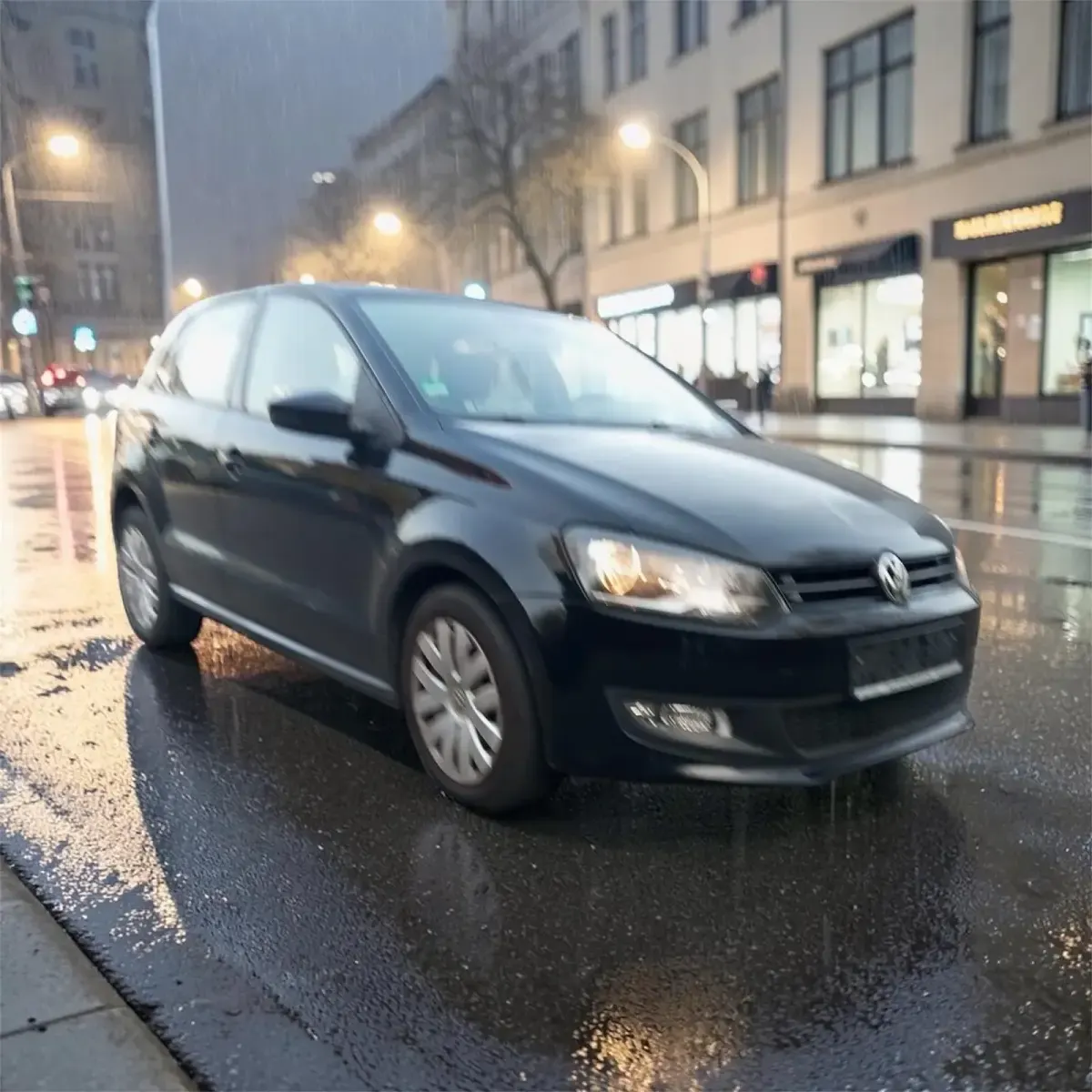 Gebraucht VW Polo 86 PS (63 kW) 2011 Schwarz Kleinwagen