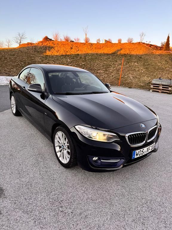 Gebraucht BMW 220 Sport Line 184 PS (135 kW) 2014 Schwarz Coupé