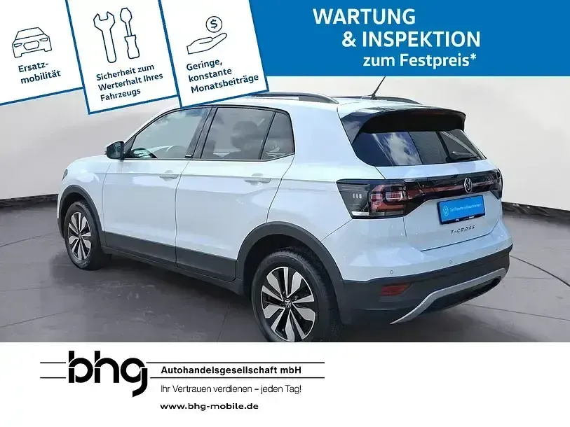 Gebraucht VW T-Cross Move 110 PS (80 kW) 2023 Weiß SUV