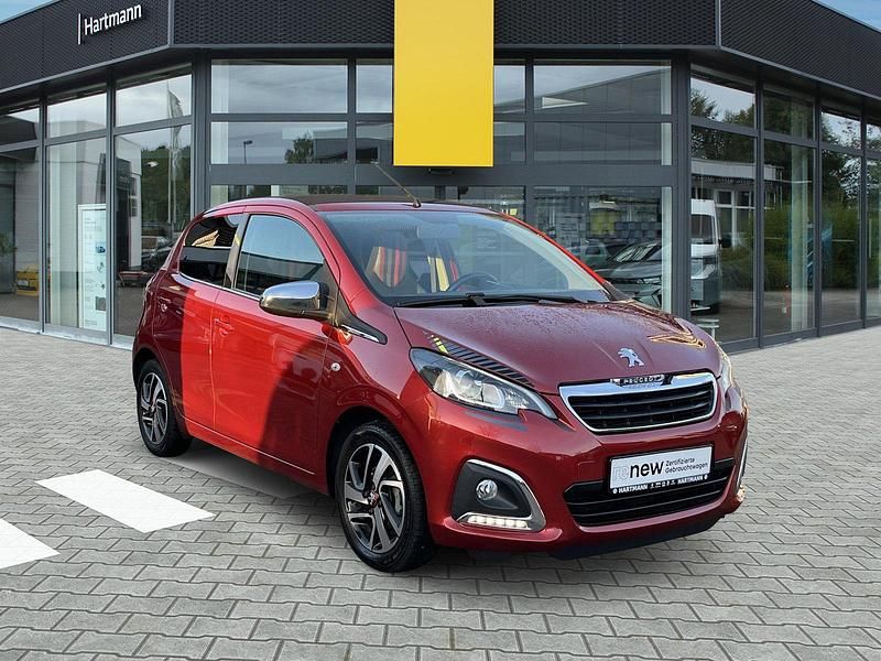 Gebraucht Peugeot 108 Top! Collection 72 PS (52 kW) 2020 Rot Kleinwagen