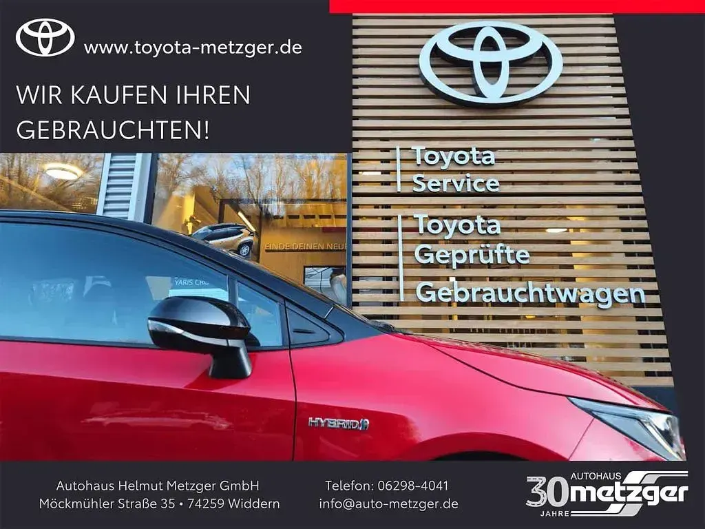 Gebraucht Toyota Yaris Team 116 PS (85 kW) 2022 Schwarz Kleinwagen