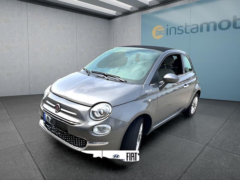 Grau Gebraucht 2021 Fiat 500C Cabrio | 13.999 € (Fairer Preis) - Bild 1/4