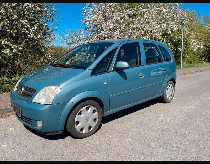Blau Gebraucht 2006 Opel Meriva Van / Kleinbus | 500 € (Superpreis) - Bild 1/4