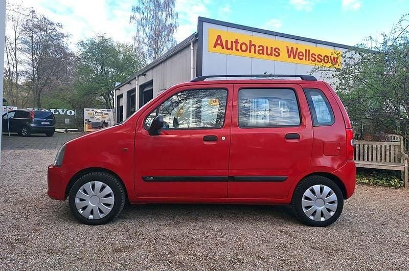 Gebraucht Suzuki Wagon R+ 94 PS (69 kW) 2004 Rot Van / Kleinbus