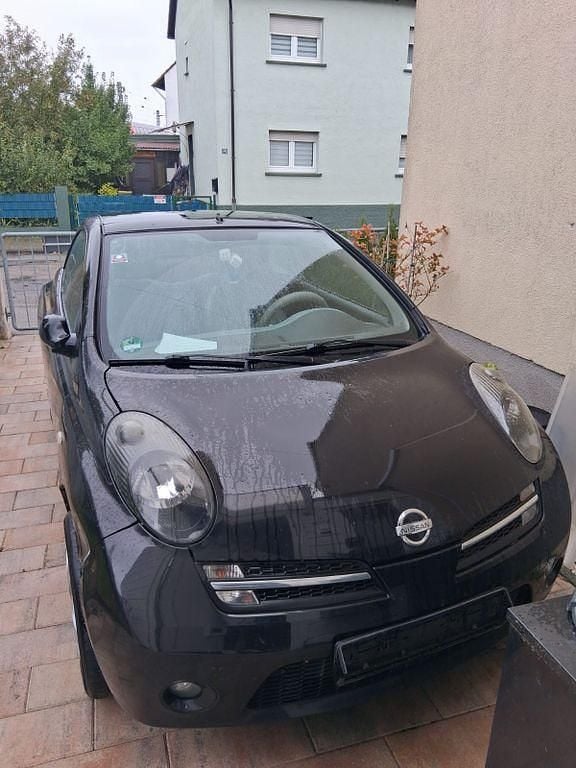 Schwarz Gebraucht 2007 Nissan Micra C+C Cabrio | 800 € (Superpreis) - Bild 1/4