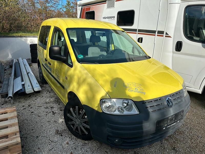Gelb Gebraucht 2004 VW Caddy Van / Kleinbus | 999 € - Bild 1/4