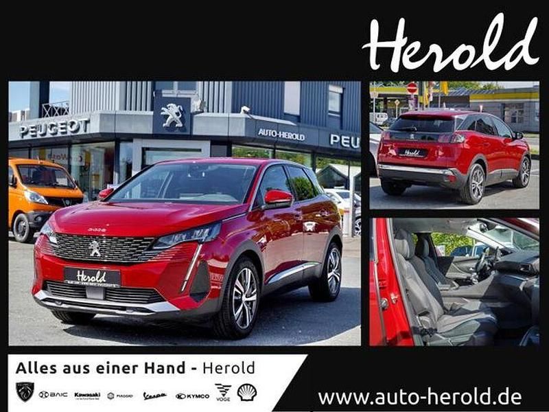 Rot Gebraucht 2021 Peugeot 3008 Allure SUV | 20.990 € (Fairer Preis) - Bild 1/4