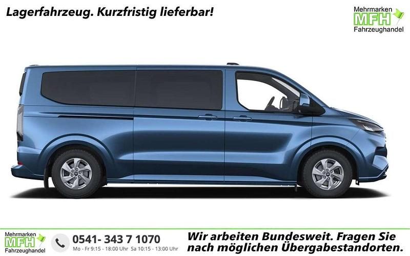 Neu Ford Transit Custom Limited 170 PS (125 kW) 2026 Chrome blue metallic Kombi