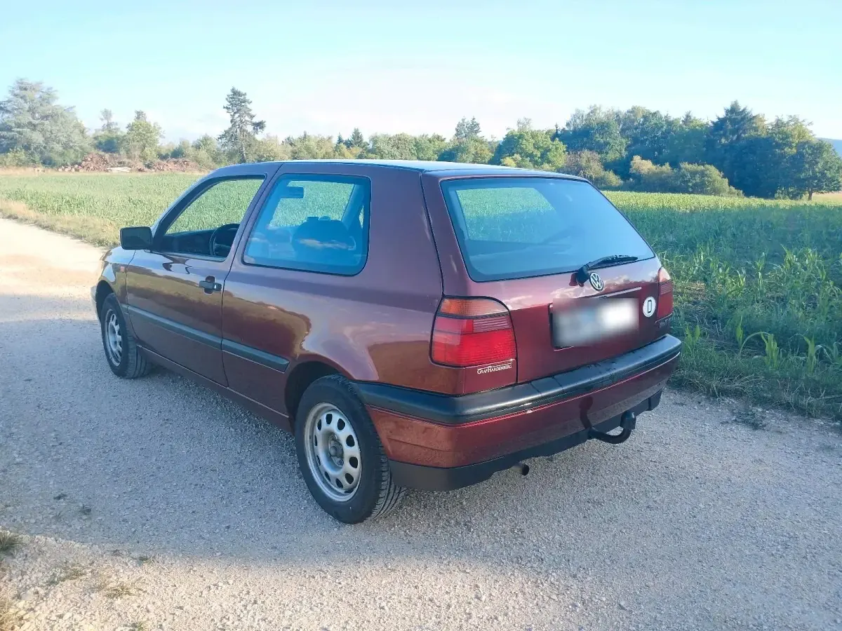 Gebraucht VW Golf III 75 PS (55 kW) 1992 Rot Kleinwagen