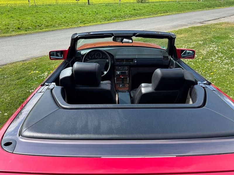 Gebraucht Mercedes SL320 231 PS (169 kW) 1993 Rot Cabrio