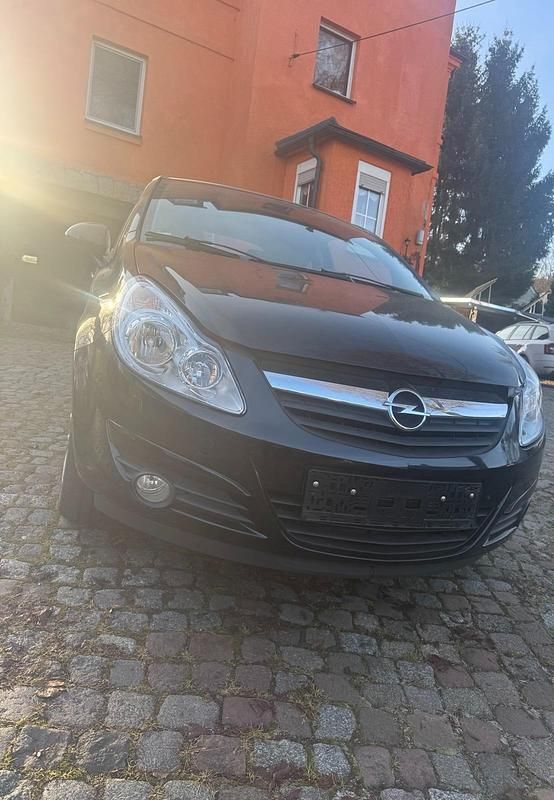 Schwarz Gebraucht 2007 Opel Corsa S Kleinwagen | 1.500 € (Fairer Preis) - Bild 1/4