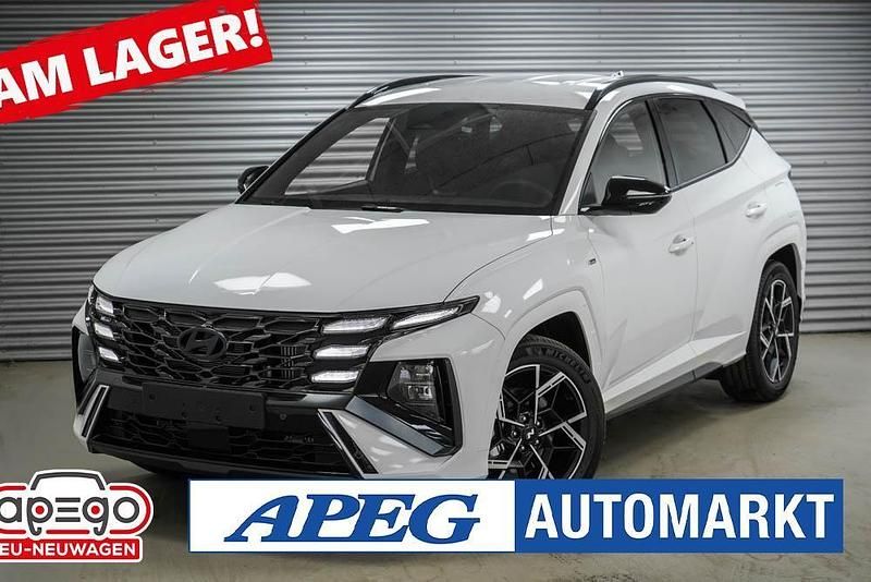 Atlas white Neu 2025 Hyundai Tucson N Line SUV | 29.491 € (Fairer Preis) - Bild 1/4
