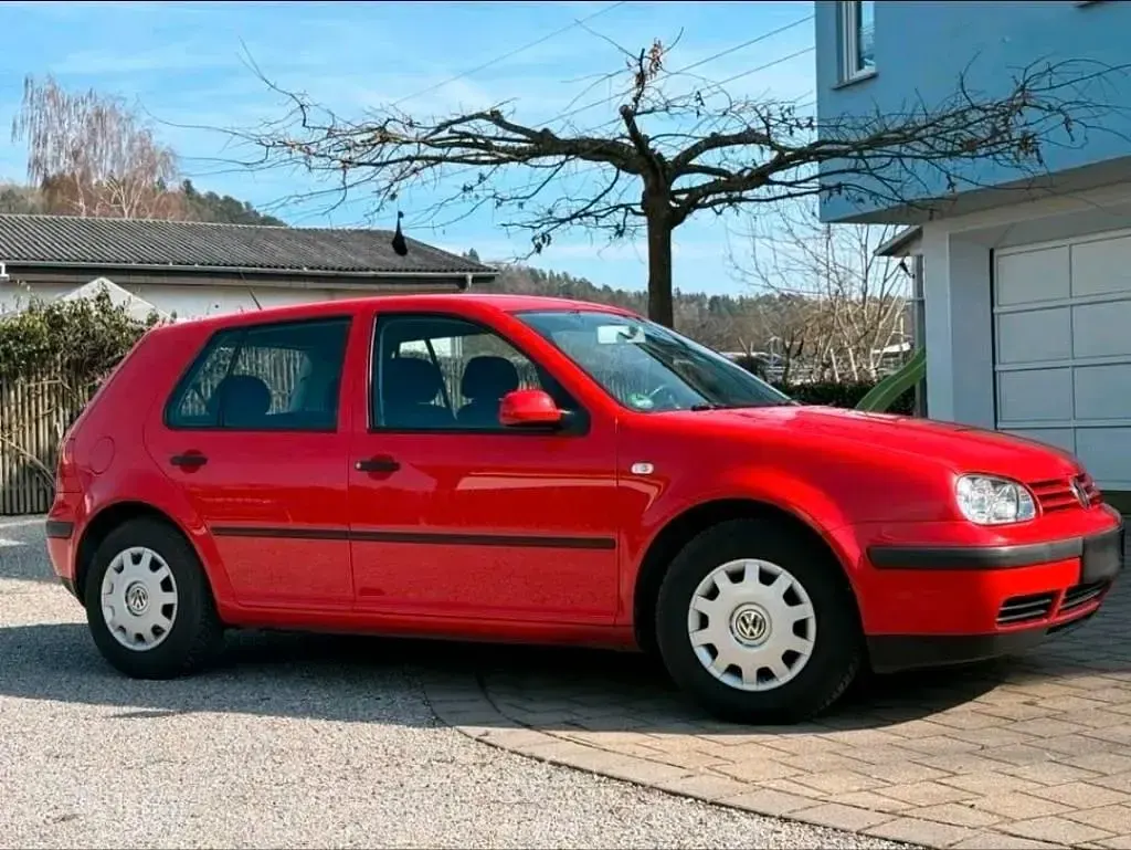 Gebraucht VW Golf IV 101 PS (74 kW) 2000 Rot Kleinwagen