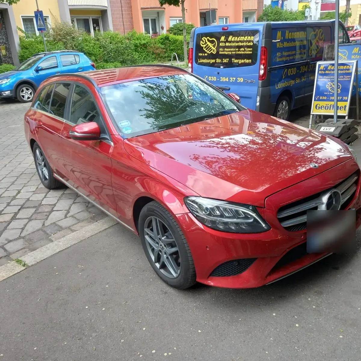 Gebraucht Mercedes 220 194 PS (142 kW) 2019 Rot Kombi