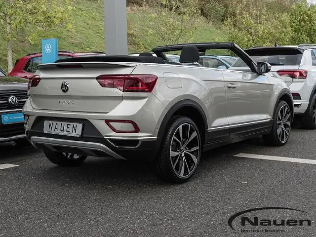 Gebraucht VW T-Roc Cabriolet Style 116 PS (85 kW) 2024 Silber Cabrio