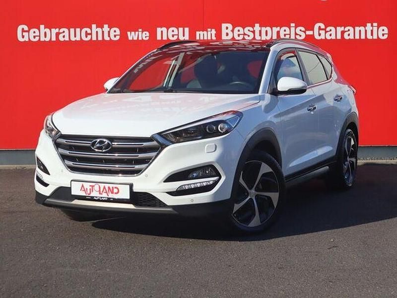 Gebraucht Hyundai Tucson Premium 177 PS (130 kW) 2016 Weiß SUV