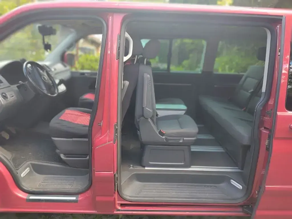 Gebraucht VW Multivan 174 PS (127 kW) 2003 Rot Van / Kleinbus