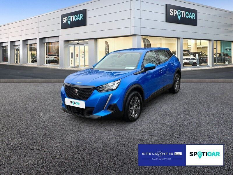 Blau vertigoblau Gebraucht 2021 Peugeot 2008 Active SUV | 18.485 € (Fairer Preis) - Bild 1/4