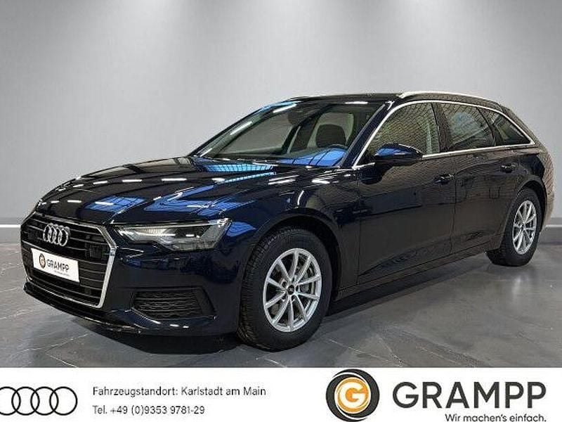 Firmamentblau metallic Gebraucht 2023 Audi A6 Ambiente Kombi | 29.880 € (Superpreis) - Bild 1/4