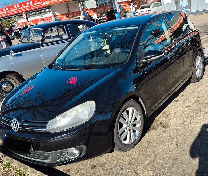 Gebraucht VW Golf VI Style 86 PS (63 kW) 2011 Schwarz Kleinwagen