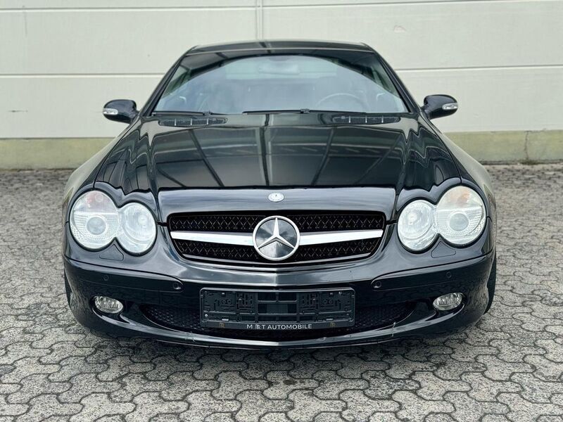 Schwarz Gebraucht 2003 Mercedes SL350 Cabrio | 14.900 € (Superpreis) - Bild 1/4